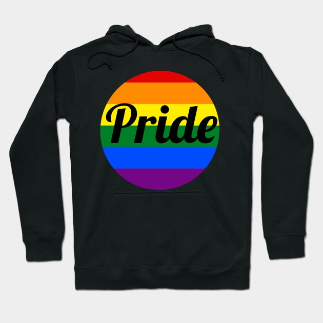 Rainbow pride Hoodie by bandsnthings